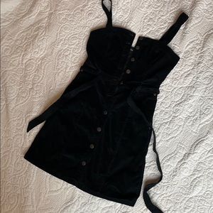 ABERCROMBIE corduroy pinafore dress ST